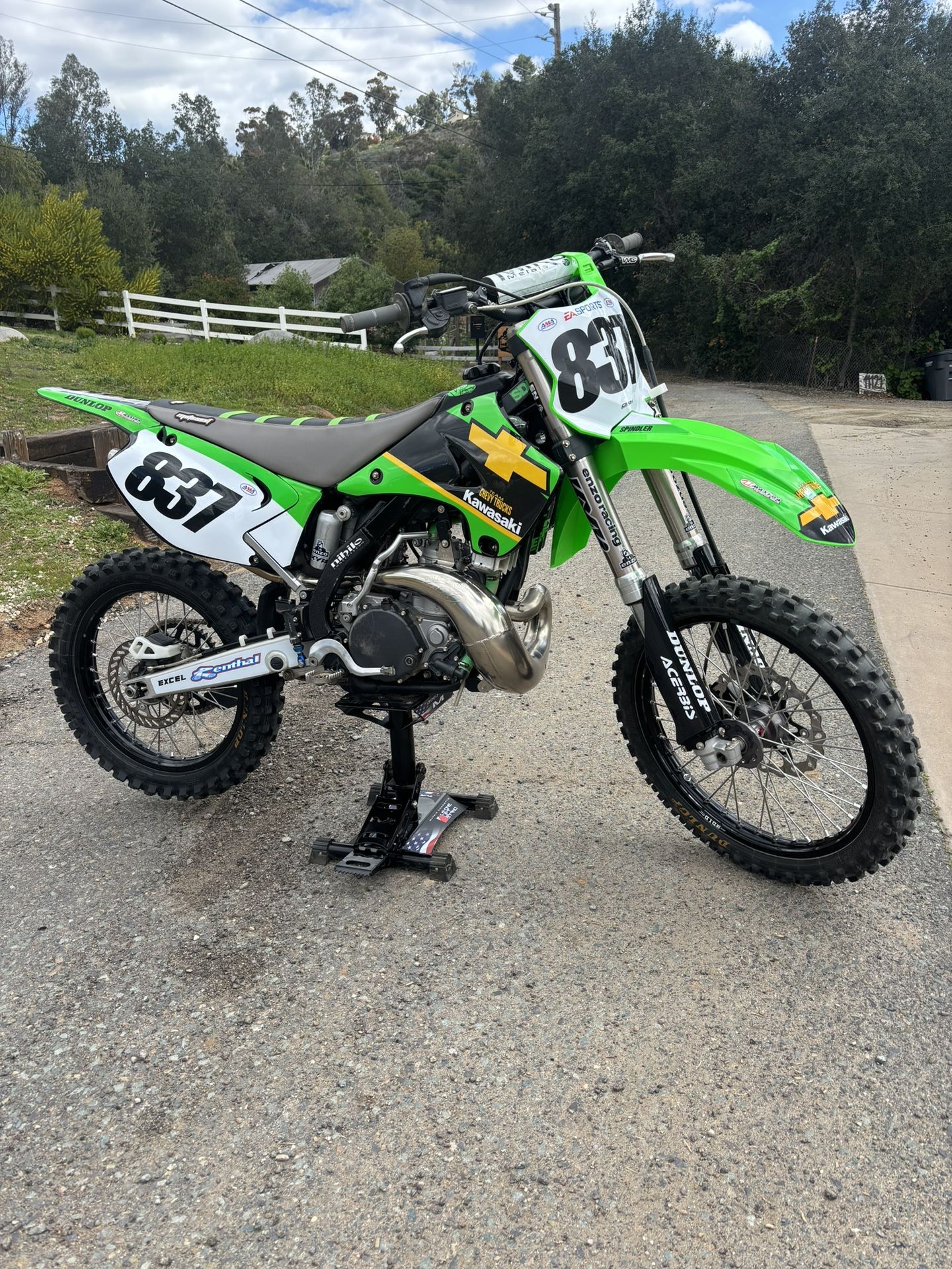 Fully Built Out 2005 Kx250 2 Stroke Dirt Bike 