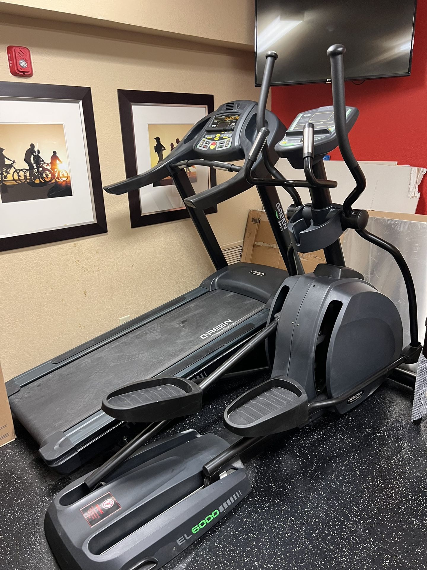 FREE! Heavy Duty Elliptical & Treadmill