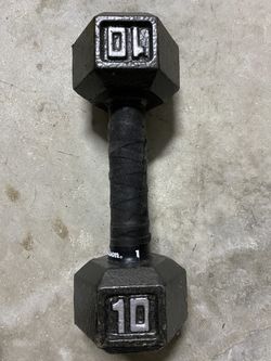 10lb dumbbell-single