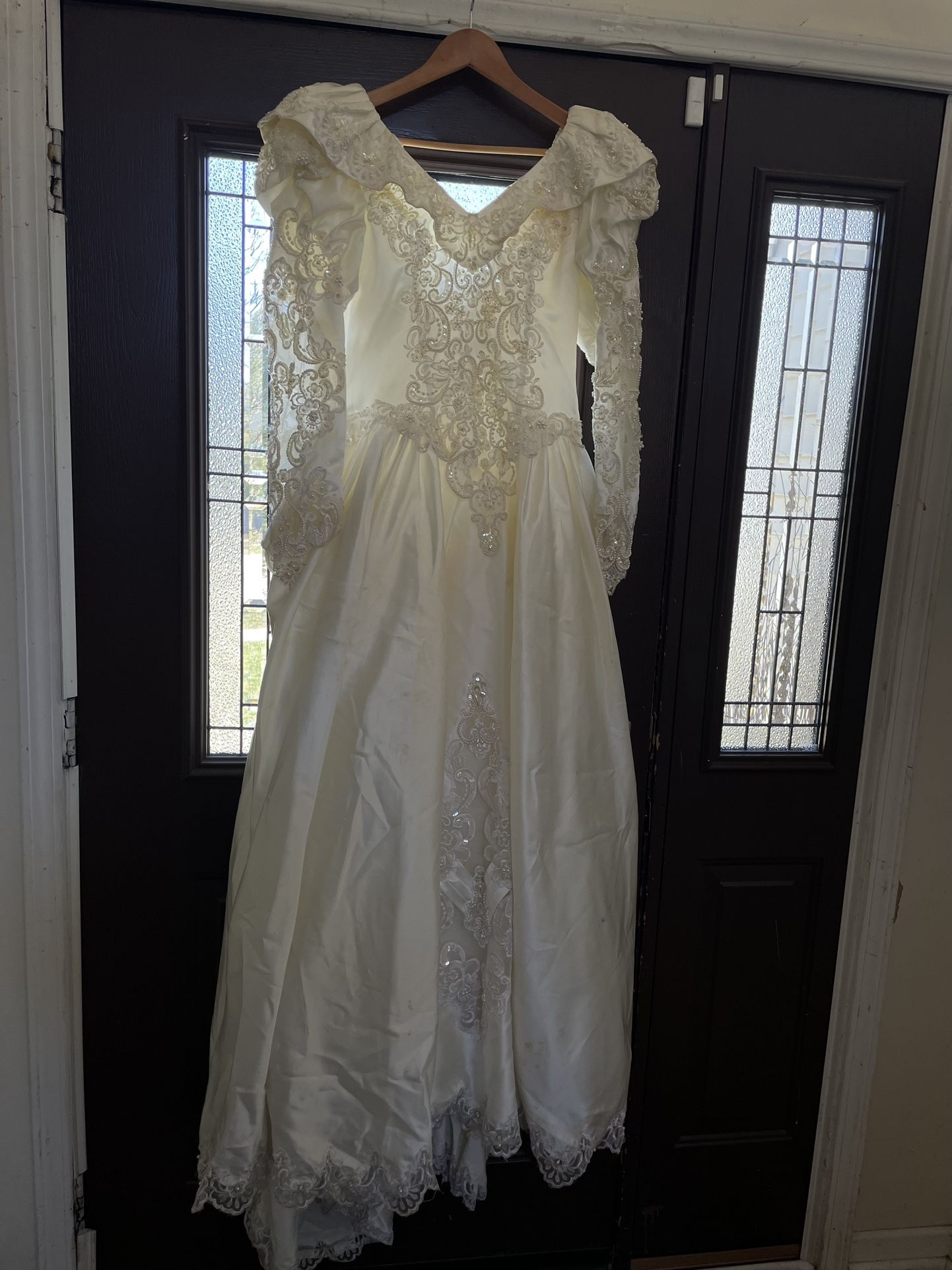 Vintage Inspired Gloria Vanderbilt Wedding Dress-RN84270 -Size 12