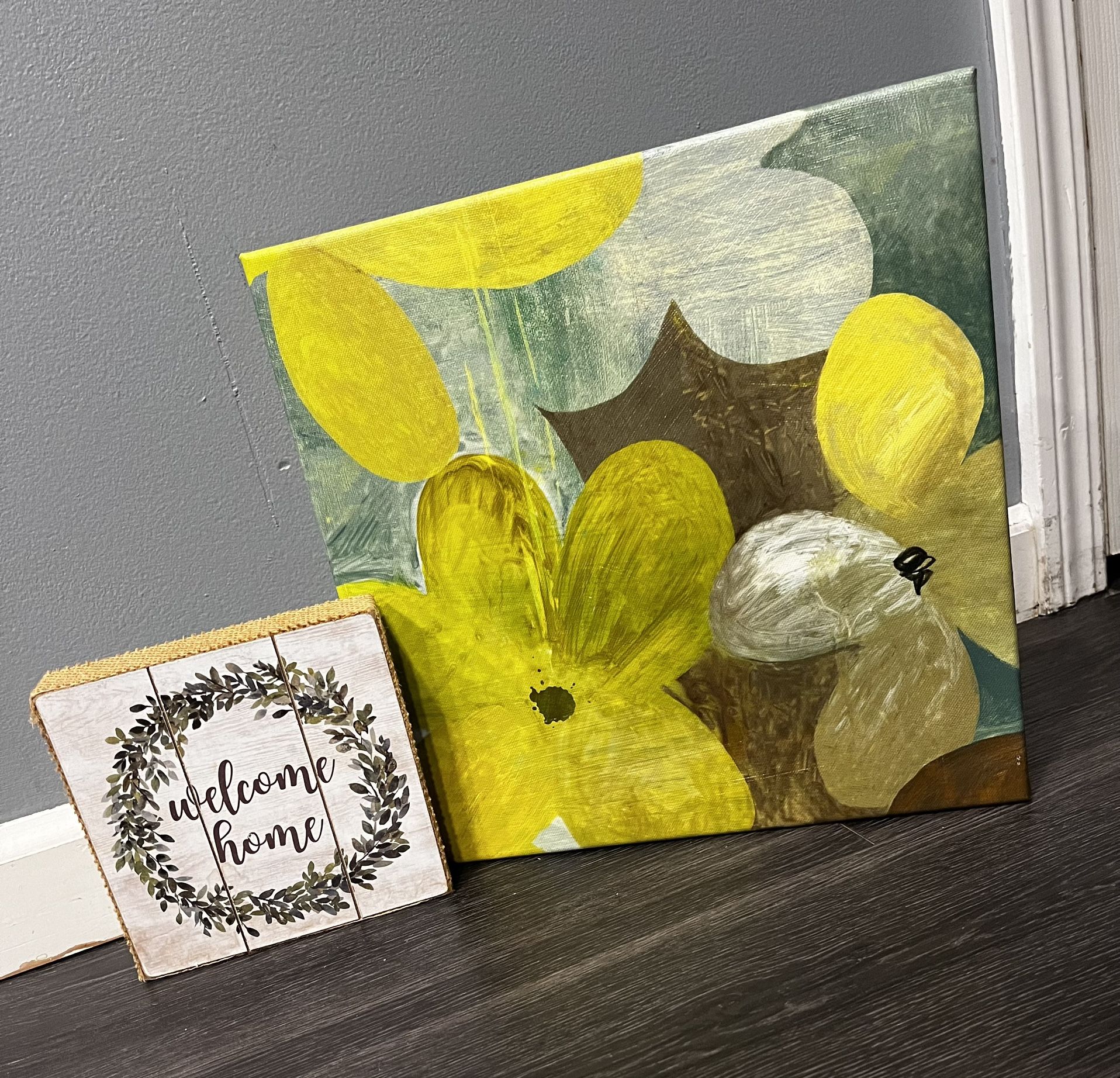 wall decor/canvas art - set of 2