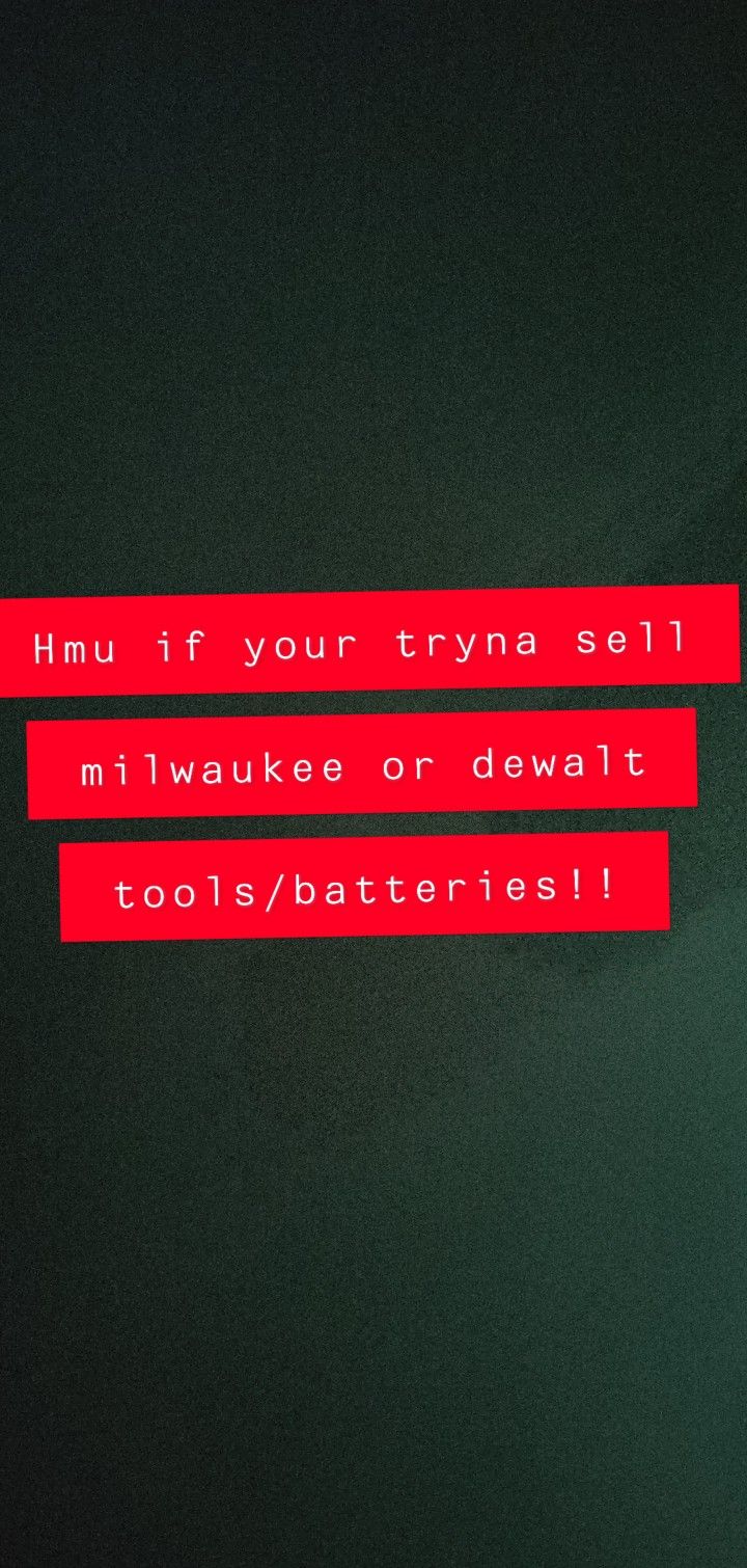 Milwaukee Tools/Batteries
