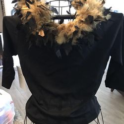 Berek Feather Trim Sweater