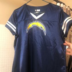 Chargers Woman Jersey New L /Camisas De Mujer De Los charger Large