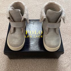 Girls Polo Ralph Lauren Boots Toddler Size 7 1/2