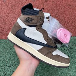 AJ 1 travis scott mocha