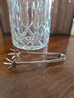 Vintage Crystal Ice Bucket / Champagne Chiller