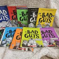 All 14 Bad Guys Books! 
