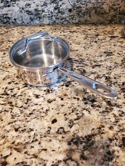 Emeril Stainless Steel 2 Qt. Saucepan With Lid