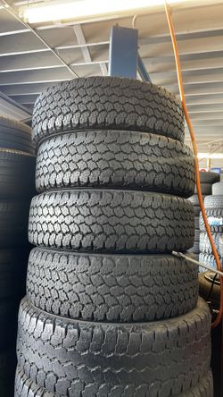 LT 245/75R16 marca Goodyear usadas en muy buenas condiciones de vida