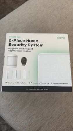 New Cove 6-Piece Home Security System