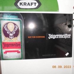 Jagermeister Advertising Sign Metal Sign $15 everson

