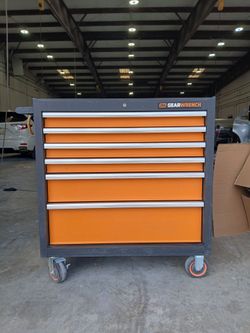 GEARWRENCH Toolbox orange/black/silver