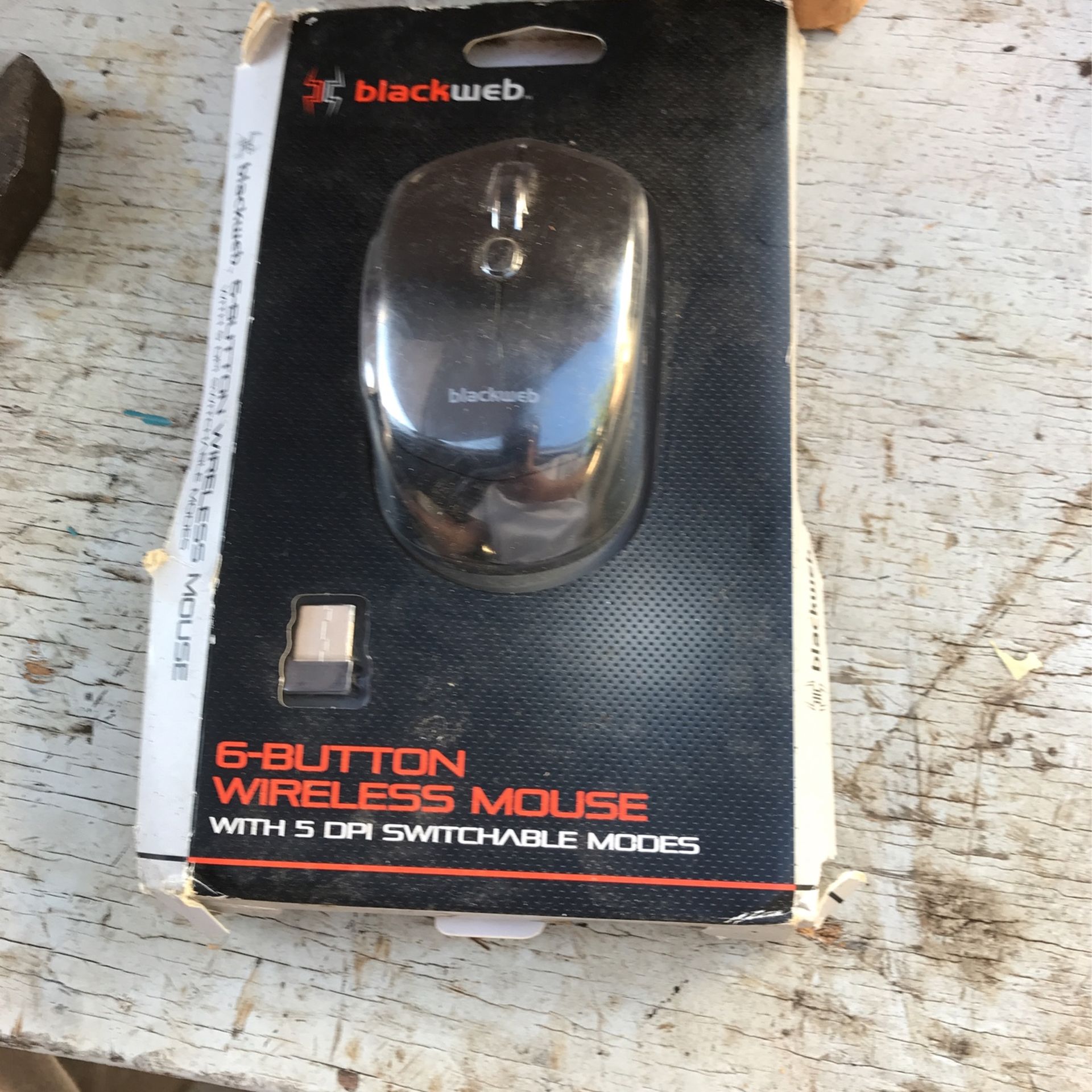 Brand New Blackweb Wireless Computer Mouse