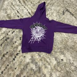 Sp5der Hoodie Grape  