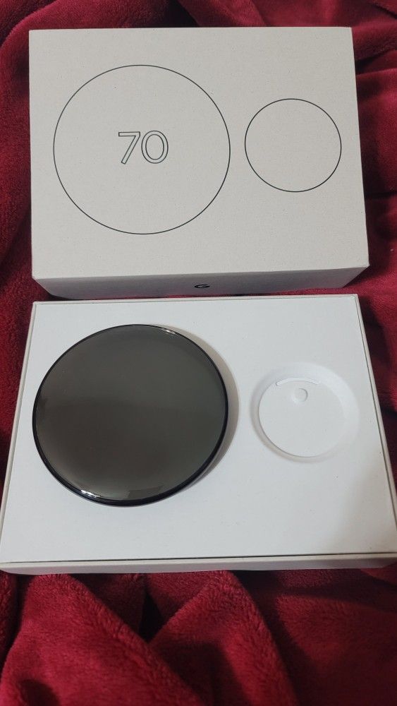 Google Nest Thermostat 4th Generation Black