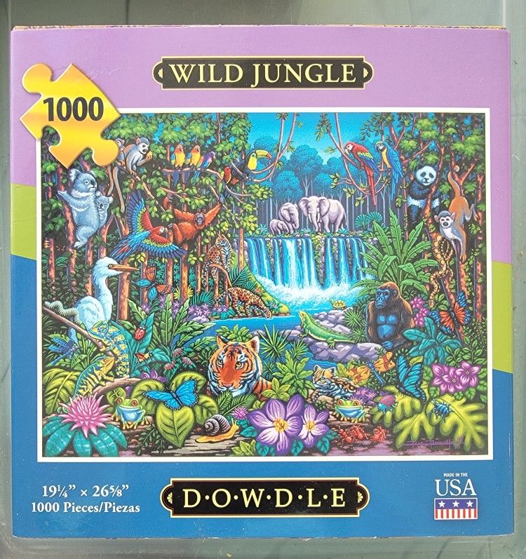 Dowdle "Wild Jungle" Puzzle 