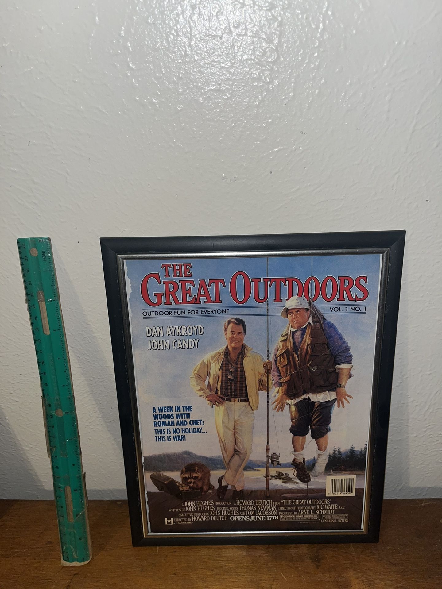 The Great Outdoors Movie Magazine Print Ad Frame