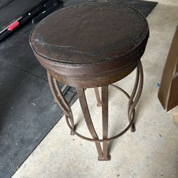 Large Cushioned Stools (3)