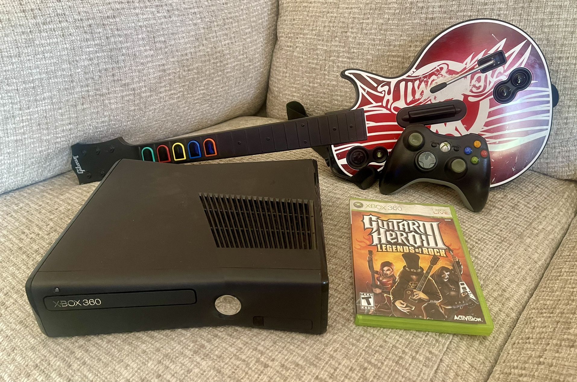 Xbox 360 Guitar Hero Bundle! 250GB