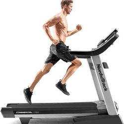 Commercial 1750 Treadmill running 