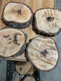 Wood splices for party decor