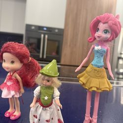 4 collections dolls