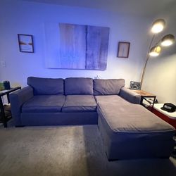 Grey Sectional Couch With Queen Bed And Storage