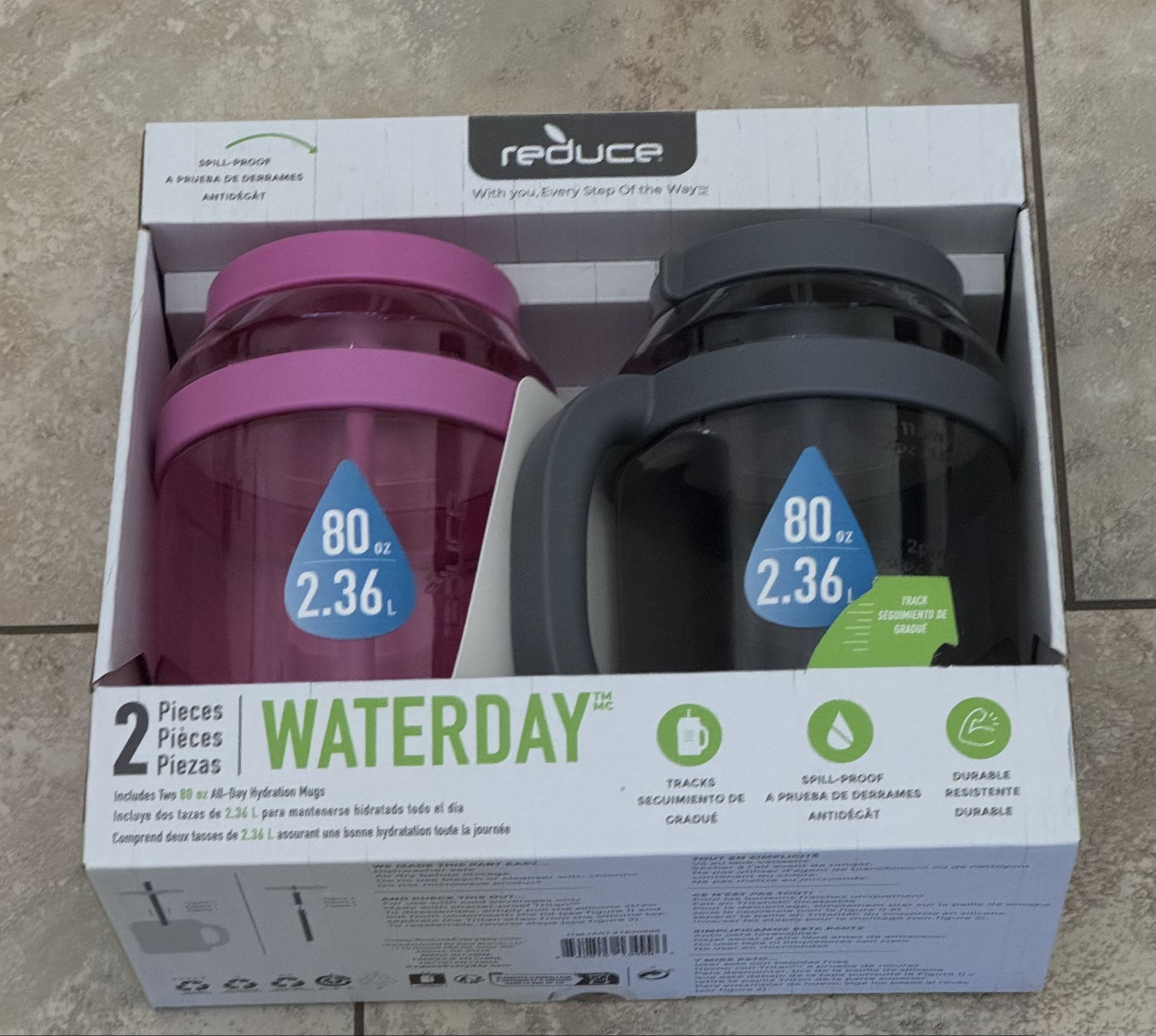 New Reduce Water Bottles