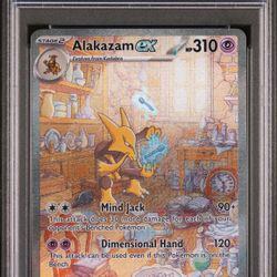 #201 ALAKAZAM EX