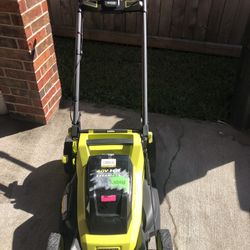 RYOBI 40V HP Brushless 20 in. Cordless Battery Walk Behind Push Mower with 6.0 Ah Battery and Charger