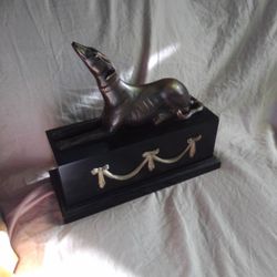 Bronze Greyhound Statue 