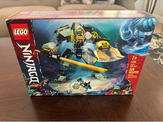 Used Lego Ninjago Lloyd’s Hydro Mech set (100% complete)