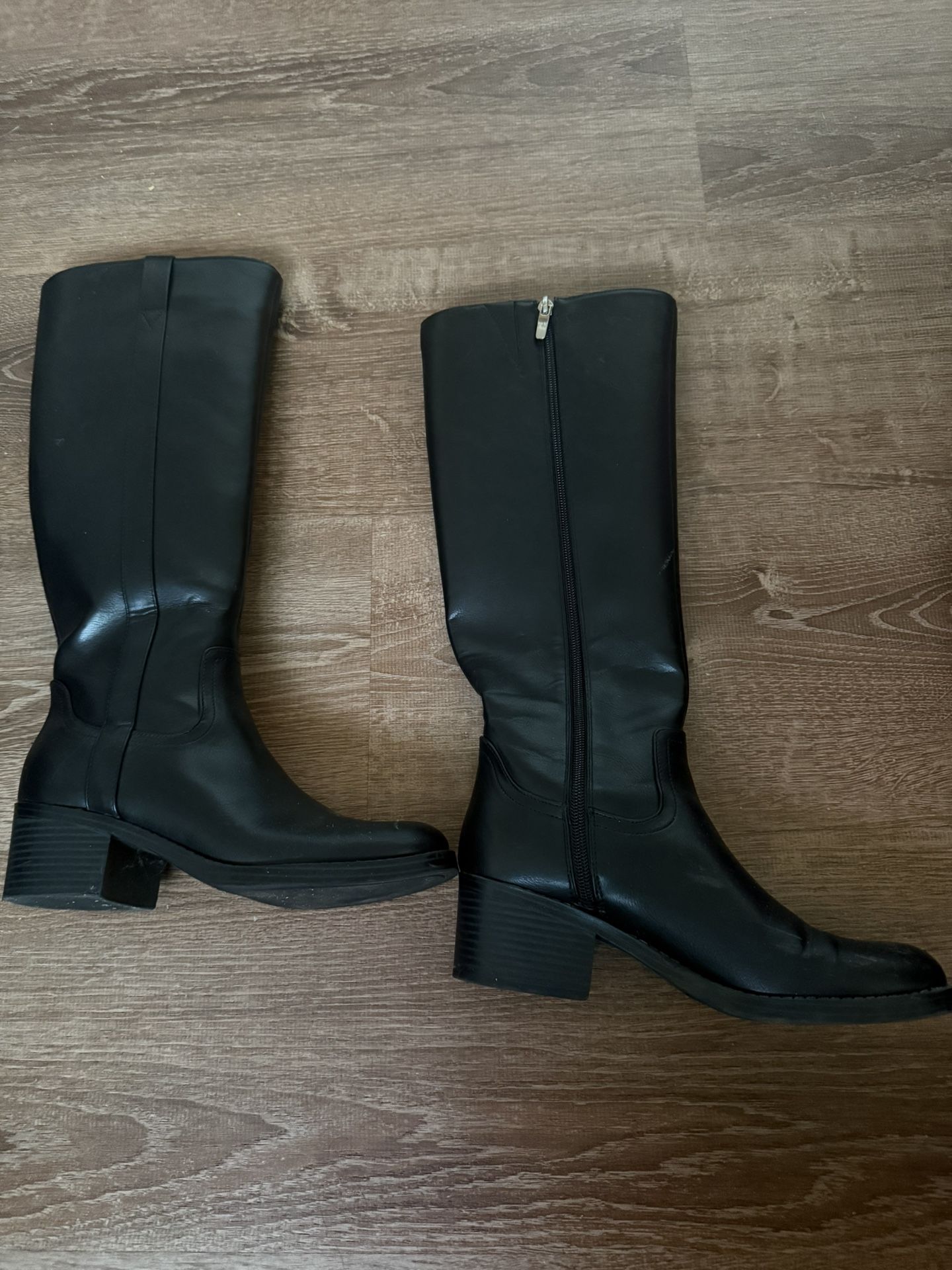 black boots
