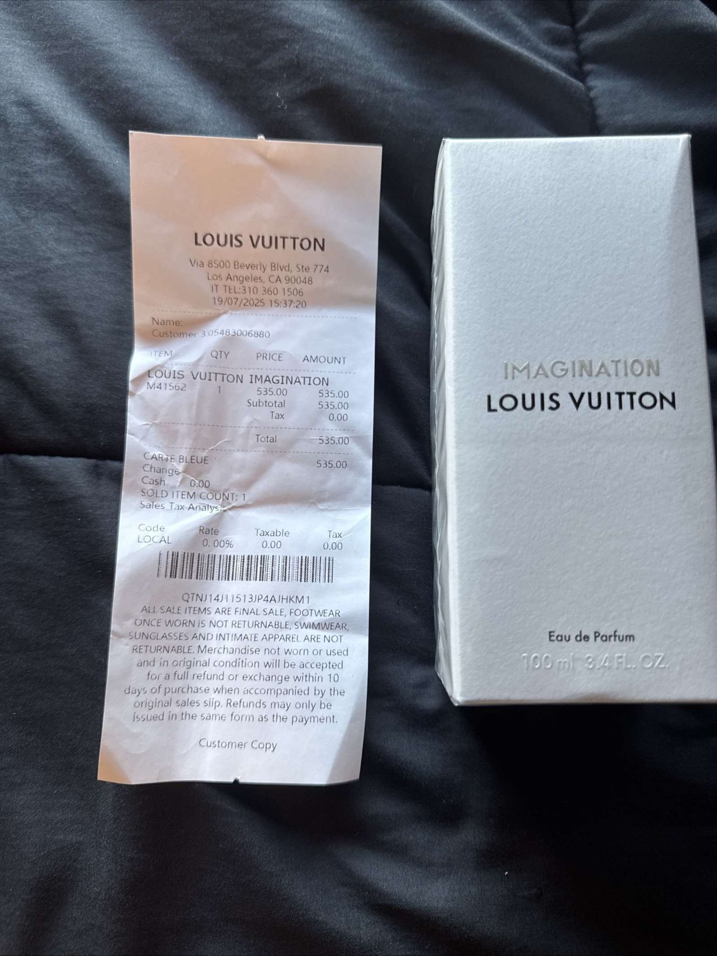 Louis Vuitton Cologne Imagination 