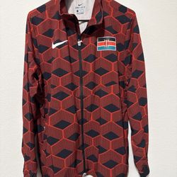 Nike Men Kenya Pro Elite Olympic Running Track Podium Jacket CI8739-010 Size L