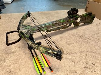 Horton Legend HD175 Crossbow- Realtree Camo, Horton Lite Rite Scope: Cocking Aid Not Included