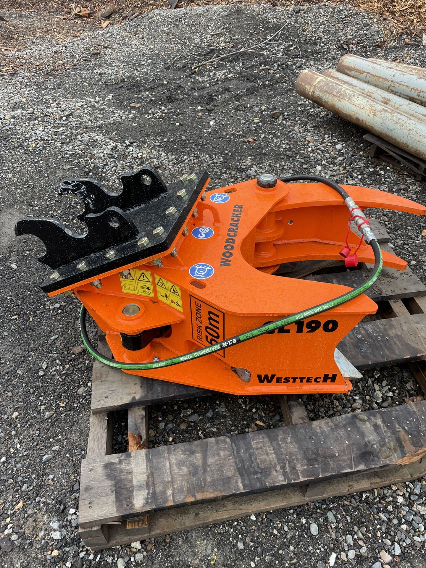Excavator Tree Shear