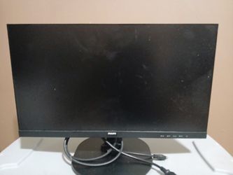 Philips Black Flat Screen Desktop Monitor