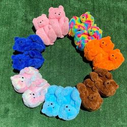 Teddy Bear Slippers 