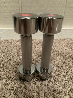 DP Fit For Life Chrome Dumbells