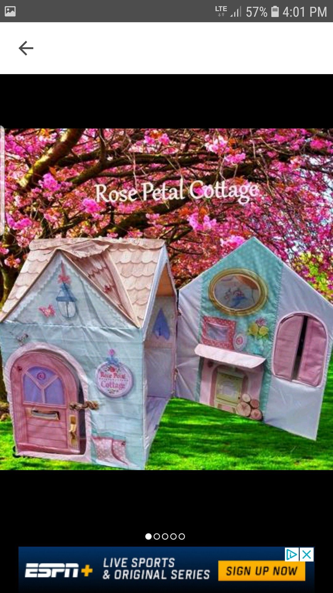 ADORABLE KIDS PLAY COTTAGE