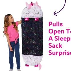 New In Box Large Sleeping Bag Unicorn Girls Sleeping Sack
