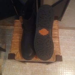 New Harley Davidson Rideing Leather Boots