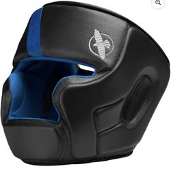 Hayabusa T3 Full Face MMA Headgear – Black/Blue – Great Condition