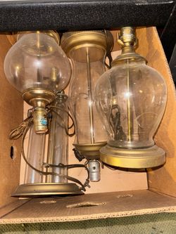 4 vintage prince thouse lamps $25 each