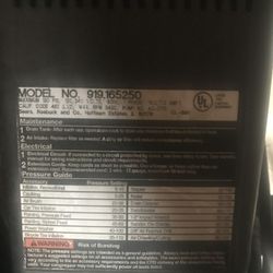 Craftsman 5hp Aircompressor