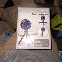 4 Inch Stroller Fan 