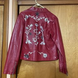 Ladies’ Pleather Jacket