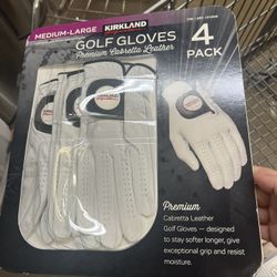 4 Pack Kirkland Gloves